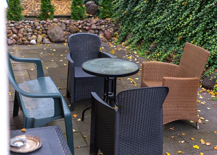 Luxury Apartment In Vilnius Old Town With Private Garden
